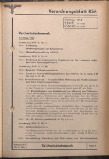 Verordnungsblatt des Reichsstudentenführers 19440210 Seite: 63