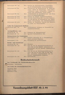 Verordnungsblatt des Reichsstudentenführers 19440210 Seite: 71