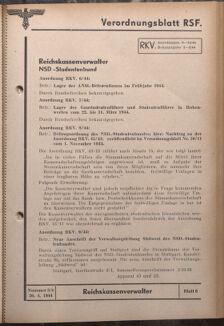 Verordnungsblatt des Reichsstudentenführers 19440420 Seite: 13