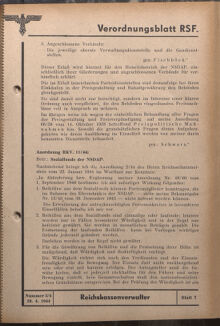 Verordnungsblatt des Reichsstudentenführers 19440420 Seite: 15