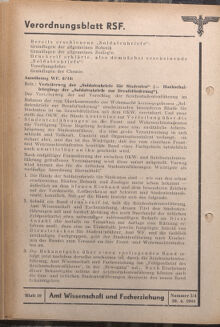 Verordnungsblatt des Reichsstudentenführers 19440420 Seite: 24