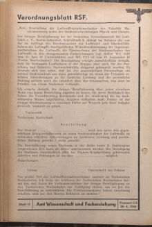 Verordnungsblatt des Reichsstudentenführers 19440420 Seite: 28