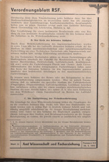 Verordnungsblatt des Reichsstudentenführers 19440420 Seite: 32