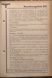 Verordnungsblatt des Reichsstudentenführers 19440420 Seite: 35