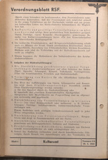 Verordnungsblatt des Reichsstudentenführers 19440420 Seite: 40