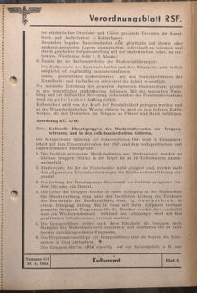 Verordnungsblatt des Reichsstudentenführers 19440420 Seite: 45