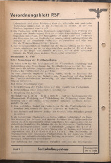 Verordnungsblatt des Reichsstudentenführers 19440420 Seite: 56