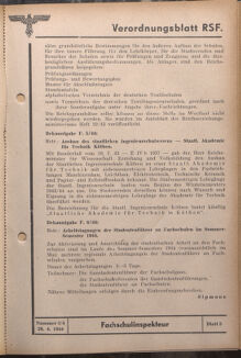 Verordnungsblatt des Reichsstudentenführers 19440420 Seite: 57