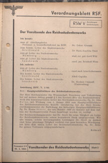 Verordnungsblatt des Reichsstudentenführers 19440420 Seite: 65