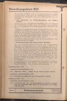 Verordnungsblatt des Reichsstudentenführers 19440420 Seite: 68