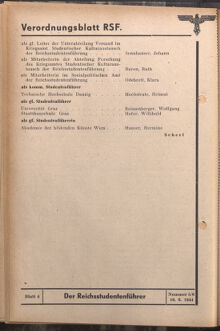 Verordnungsblatt des Reichsstudentenführers 19440610 Seite: 4