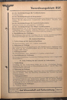 Verordnungsblatt des Reichsstudentenführers 19440610 Seite: 47