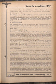 Verordnungsblatt des Reichsstudentenführers 19440610 Seite: 49