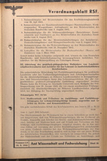 Verordnungsblatt des Reichsstudentenführers 19440610 Seite: 51