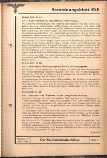 Verordnungsblatt des Reichsstudentenführers 19440720 Seite: 11