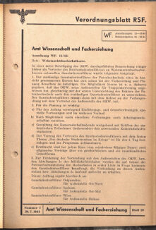 Verordnungsblatt des Reichsstudentenführers 19440720 Seite: 21