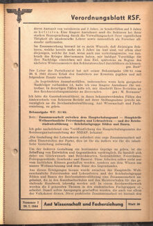 Verordnungsblatt des Reichsstudentenführers 19440720 Seite: 25