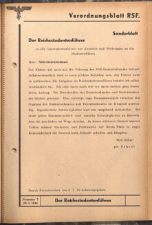 Verordnungsblatt des Reichsstudentenführers 19440720 Seite: 3