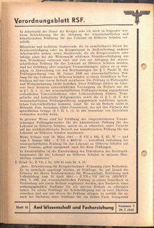 Verordnungsblatt des Reichsstudentenführers 19440720 Seite: 30