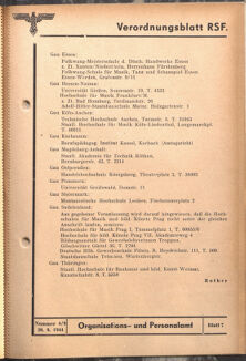 Verordnungsblatt des Reichsstudentenführers 19440920 Seite: 19