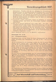 Verordnungsblatt des Reichsstudentenführers 19440920 Seite: 23