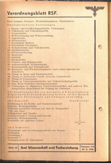 Verordnungsblatt des Reichsstudentenführers 19440920 Seite: 30