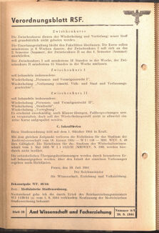 Verordnungsblatt des Reichsstudentenführers 19440920 Seite: 32