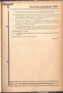 Verordnungsblatt des Reichsstudentenführers 19440920 Seite: 37