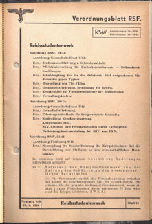 Verordnungsblatt des Reichsstudentenführers 19440920 Seite: 49