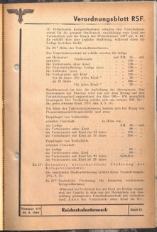 Verordnungsblatt des Reichsstudentenführers 19440920 Seite: 51