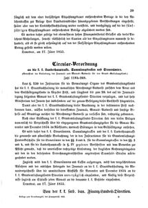 Verordnungsblatt für den Dienstbereich des K.K. Finanzministeriums für die im Reichsrate Vertretenen Königreiche und Länder 18550124 Seite: 9