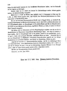 Verordnungsblatt für den Dienstbereich des K.K. Finanzministeriums für die im Reichsrate Vertretenen Königreiche und Länder 18550623 Seite: 2