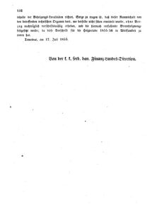 Verordnungsblatt für den Dienstbereich des K.K. Finanzministeriums für die im Reichsrate Vertretenen Königreiche und Länder 18550727 Seite: 4