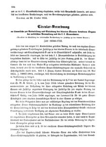 Verordnungsblatt für den Dienstbereich des K.K. Finanzministeriums für die im Reichsrate Vertretenen Königreiche und Länder 18551103 Seite: 2