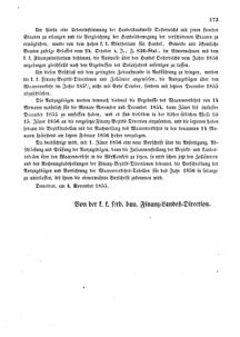 Verordnungsblatt für den Dienstbereich des K.K. Finanzministeriums für die im Reichsrate Vertretenen Königreiche und Länder 18551110 Seite: 7