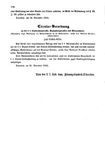 Verordnungsblatt für den Dienstbereich des K.K. Finanzministeriums für die im Reichsrate Vertretenen Königreiche und Länder 18551129 Seite: 2