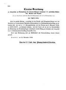 Verordnungsblatt für den Dienstbereich des K.K. Finanzministeriums für die im Reichsrate Vertretenen Königreiche und Länder 18561203 Seite: 4