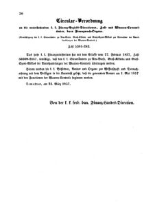 Verordnungsblatt für den Dienstbereich des K.K. Finanzministeriums für die im Reichsrate Vertretenen Königreiche und Länder 18570410 Seite: 4