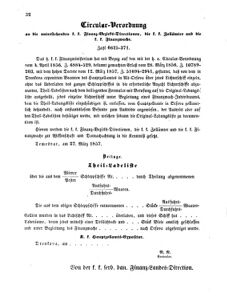 Verordnungsblatt für den Dienstbereich des K.K. Finanzministeriums für die im Reichsrate Vertretenen Königreiche und Länder 18570424 Seite: 2