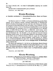 Verordnungsblatt für den Dienstbereich des K.K. Finanzministeriums für die im Reichsrate Vertretenen Königreiche und Länder 18570522 Seite: 2