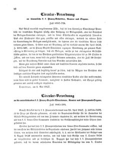 Verordnungsblatt für den Dienstbereich des K.K. Finanzministeriums für die im Reichsrate Vertretenen Königreiche und Länder 18570530 Seite: 2