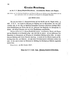 Verordnungsblatt für den Dienstbereich des K.K. Finanzministeriums für die im Reichsrate Vertretenen Königreiche und Länder 18571114 Seite: 4