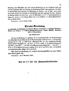 Verordnungsblatt für den Dienstbereich des K.K. Finanzministeriums für die im Reichsrate Vertretenen Königreiche und Länder 18581117 Seite: 3