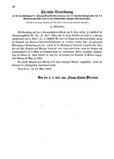 Verordnungsblatt für den Dienstbereich des K.K. Finanzministeriums für die im Reichsrate Vertretenen Königreiche und Länder 18590322 Seite: 4