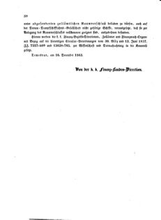 Verordnungsblatt für den Dienstbereich des K.K. Finanzministeriums für die im Reichsrate Vertretenen Königreiche und Länder 18631231 Seite: 2