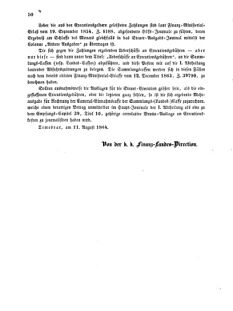 Verordnungsblatt für den Dienstbereich des K.K. Finanzministeriums für die im Reichsrate Vertretenen Königreiche und Länder 18640819 Seite: 2