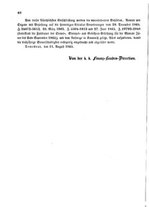 Verordnungsblatt für den Dienstbereich des K.K. Finanzministeriums für die im Reichsrate Vertretenen Königreiche und Länder 18650816 Seite: 4