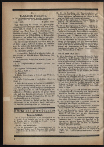 Verordnungsblatt der steiermärkischen Landesregierung 19240102 Seite: 2