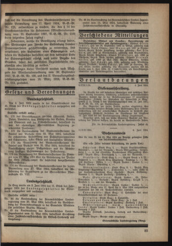 Verordnungsblatt der steiermärkischen Landesregierung 19240611 Seite: 3