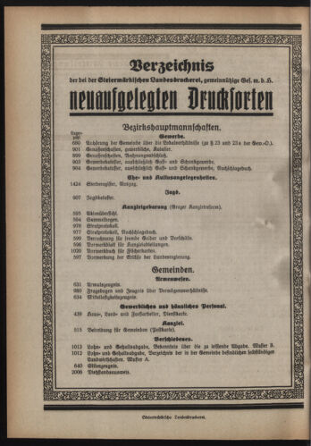 Verordnungsblatt der steiermärkischen Landesregierung 19240611 Seite: 4